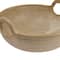 Hello Honey® Tan Reactive Glaze Stoneware Serving Bowl with Handles